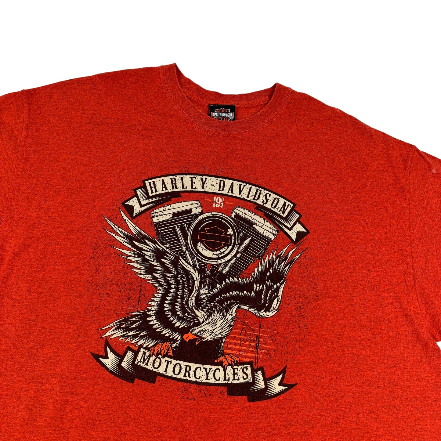 Tricou Harley Davidson Vintage Din Anul 2015 - XXL
