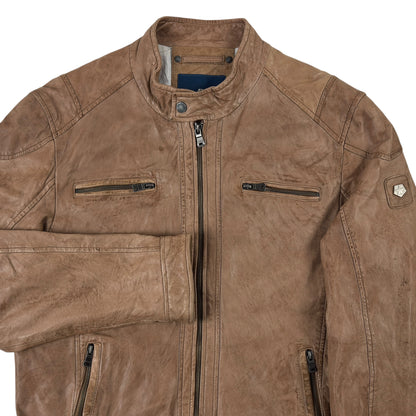 Jachetă Milestone 100% Piele - M