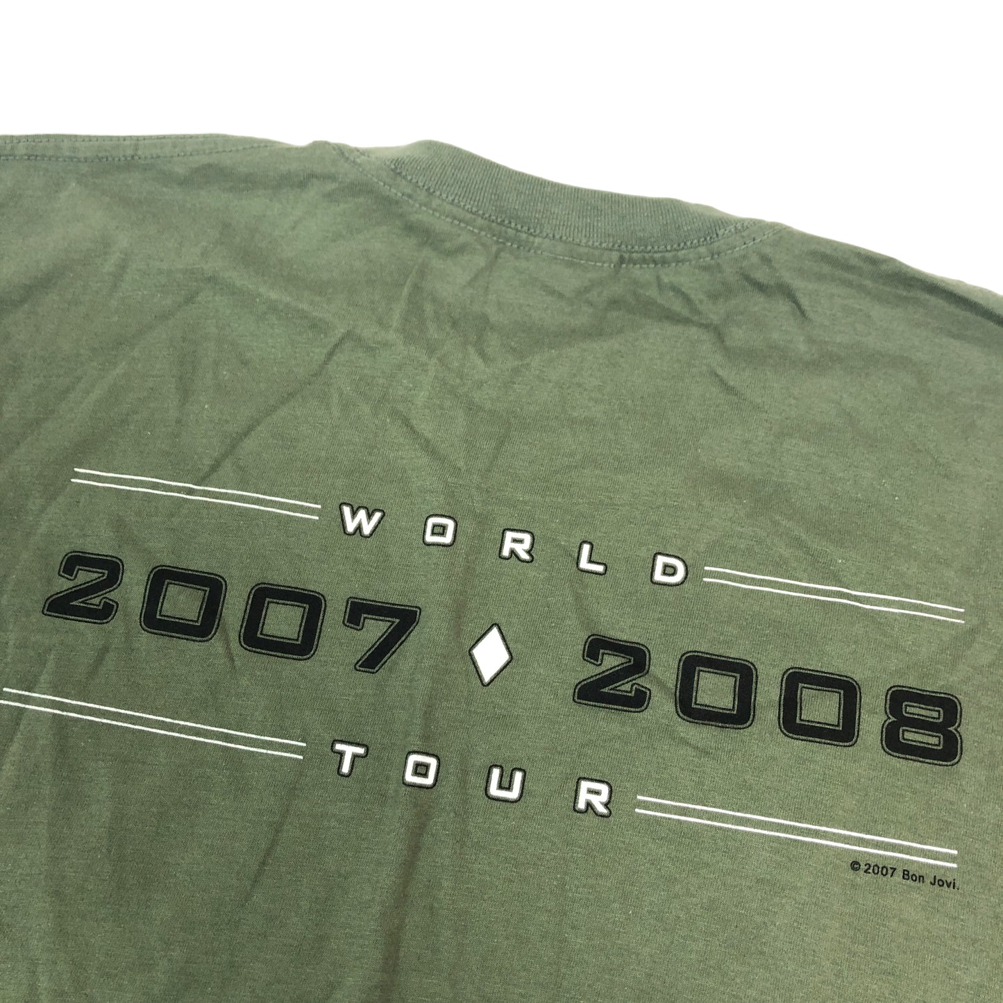 Tricou Bon Jovi Vintage Din Anul 2007 - XL
