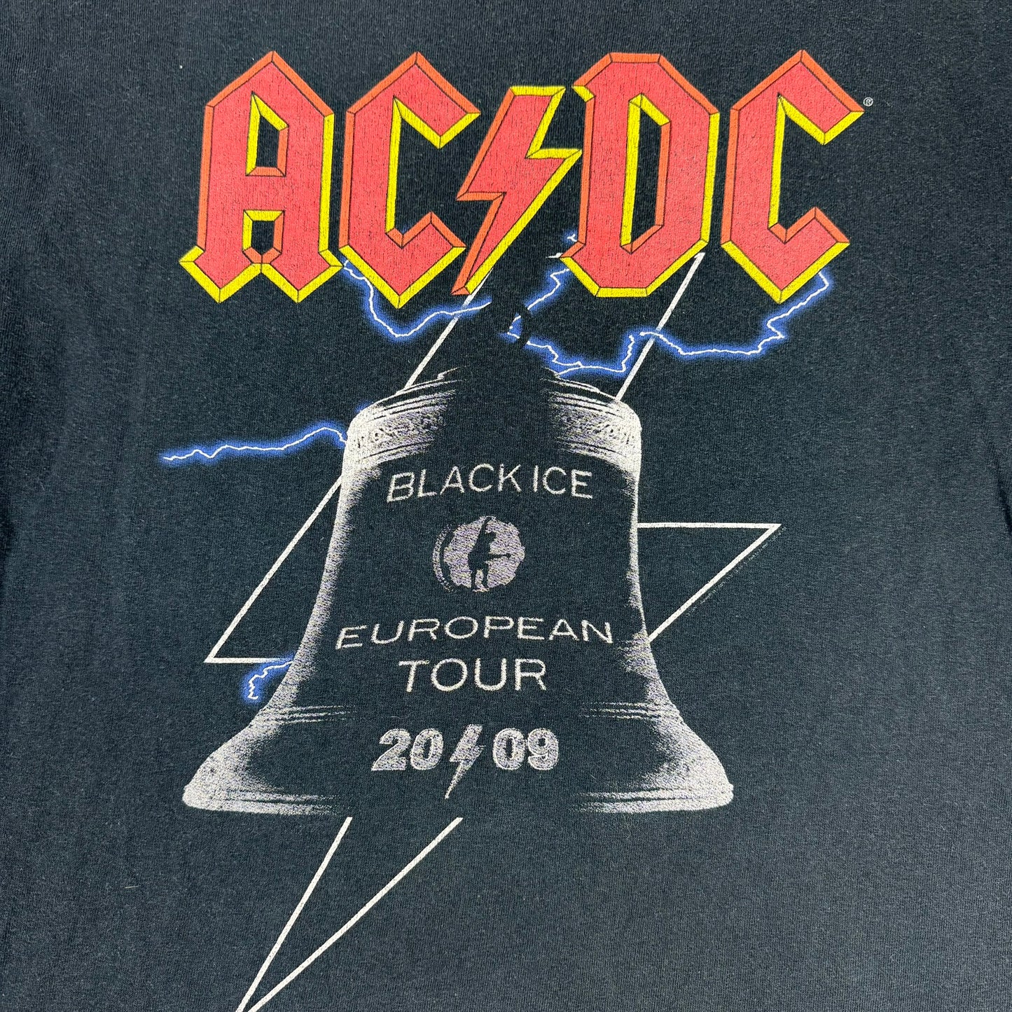 Tricou AC/DC Vintage Din Anul 2009 - M