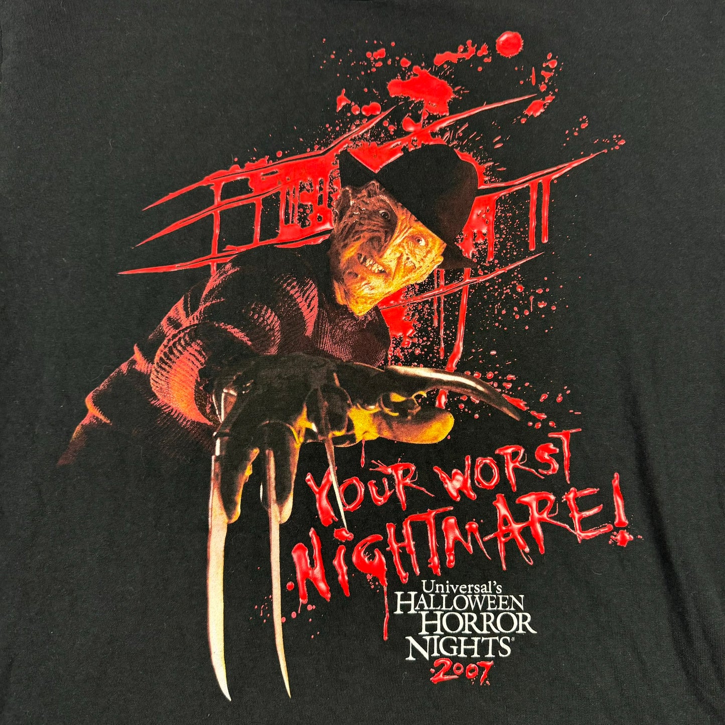 Tricou Freddy Krueger Universal Vintage Din Anul 2007