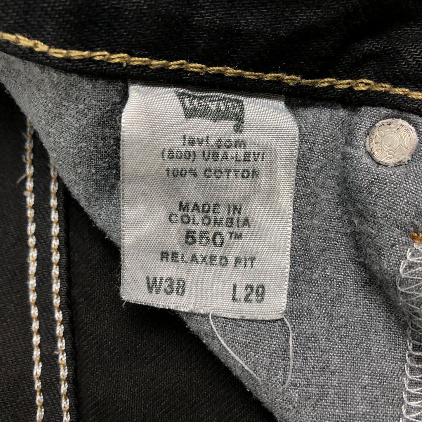 Blugi Scurți Levi’s 550 Femei - W38