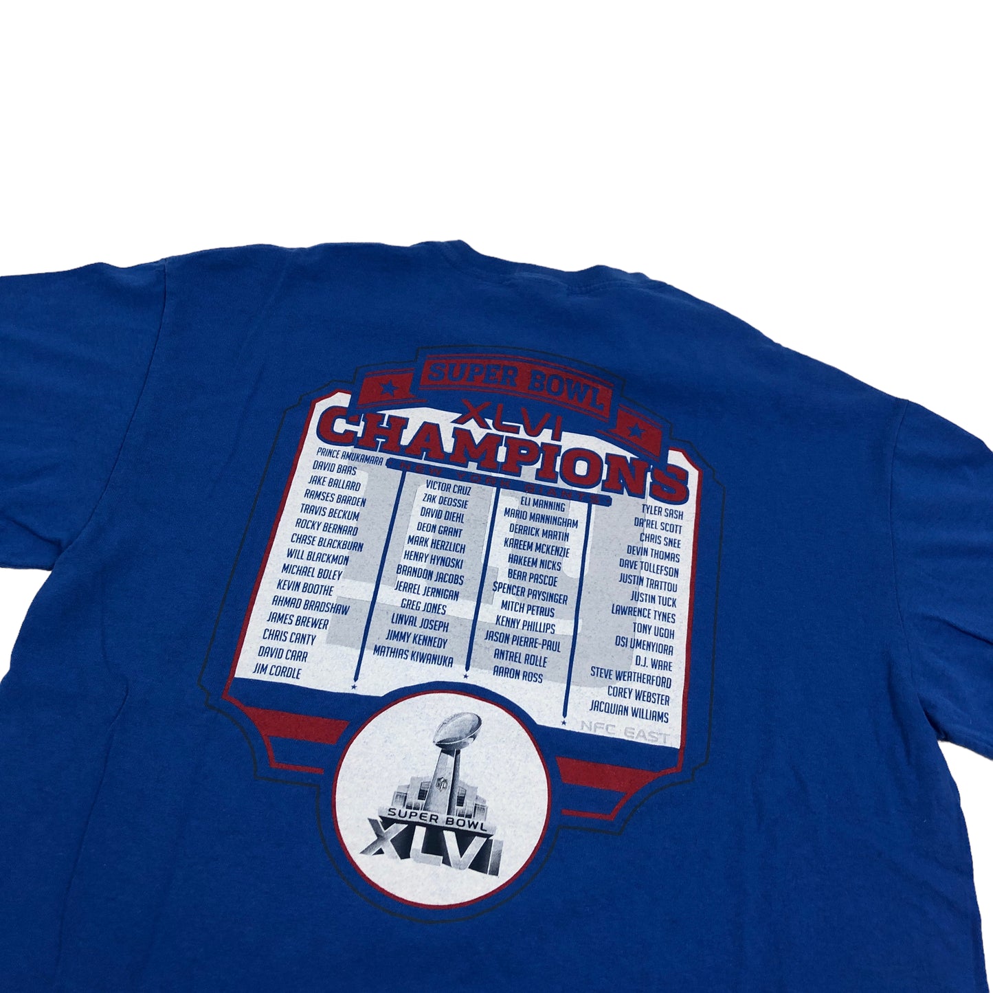 Tricou Super Bowl New York Giants Vintage Din Anul 2012 - L