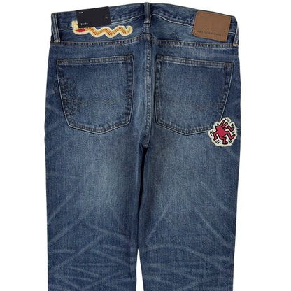 Blugi American Eagle x Keith Hani - W33/L32