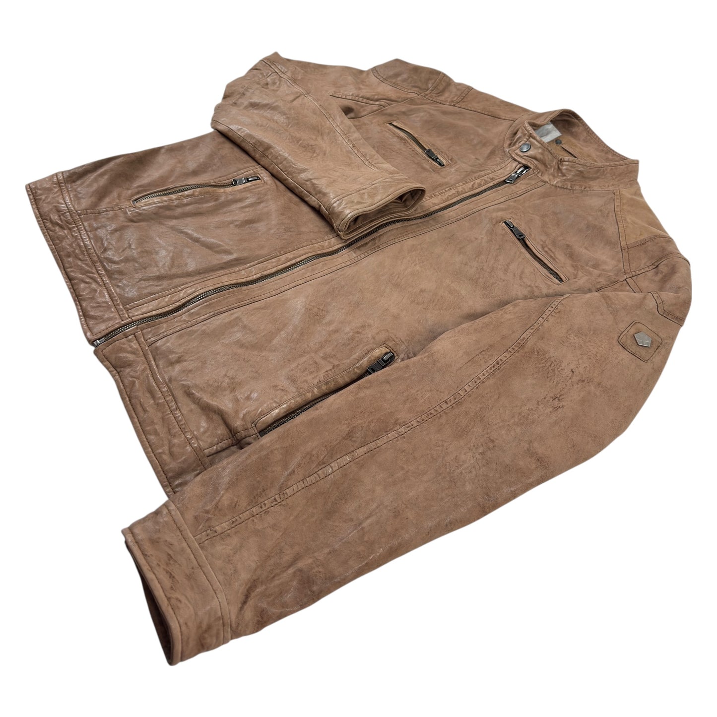 Jachetă Milestone 100% Piele - M