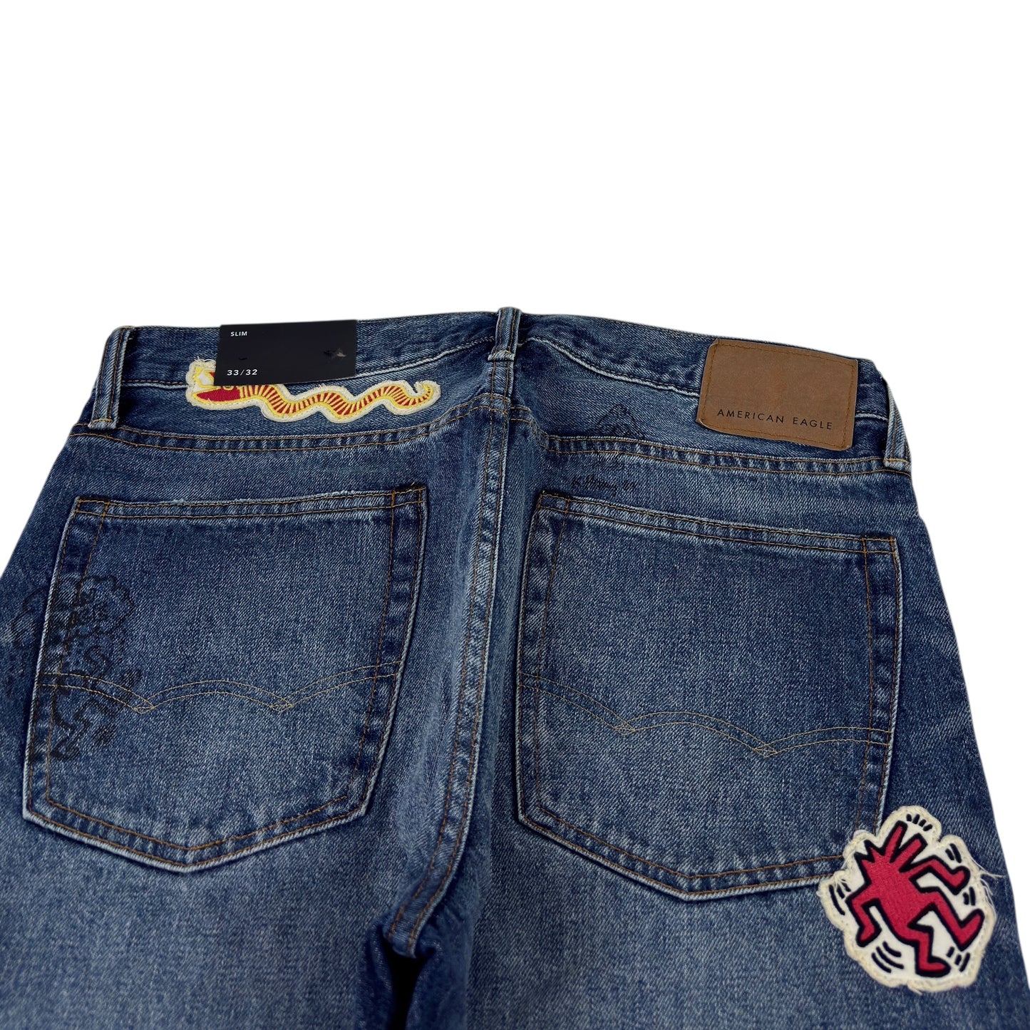 Blugi American Eagle x Keith Hani - W33/L32