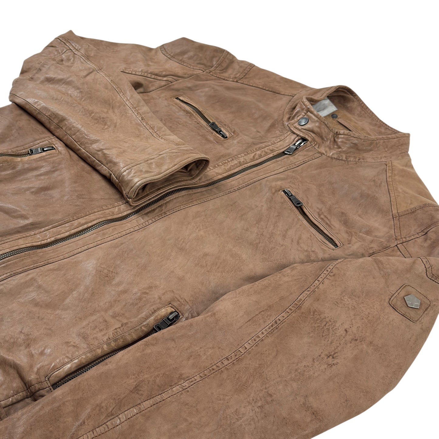 Jachetă Milestone 100% Piele - M