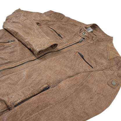 Jachetă Milestone 100% Piele - M