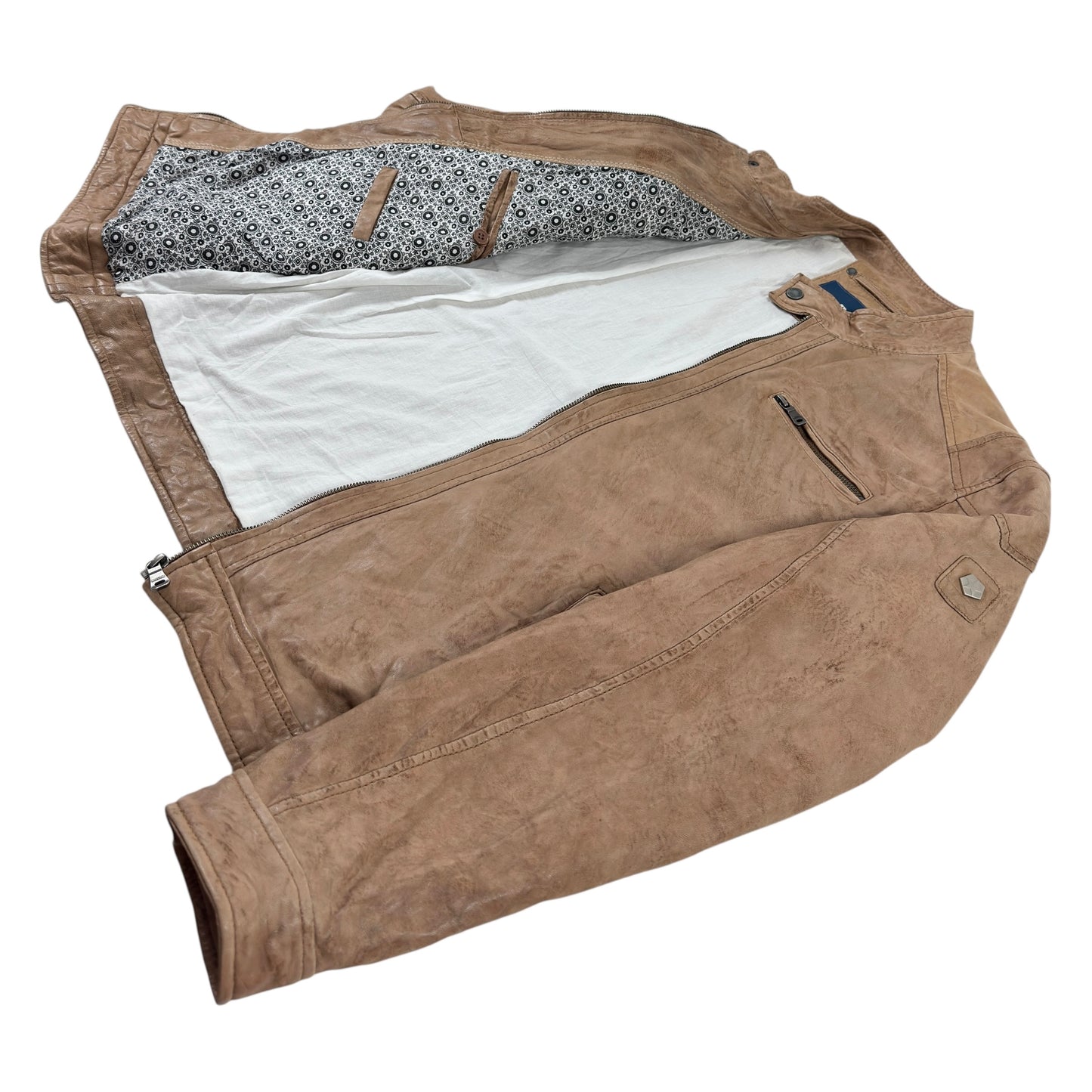 Jachetă Milestone 100% Piele - M