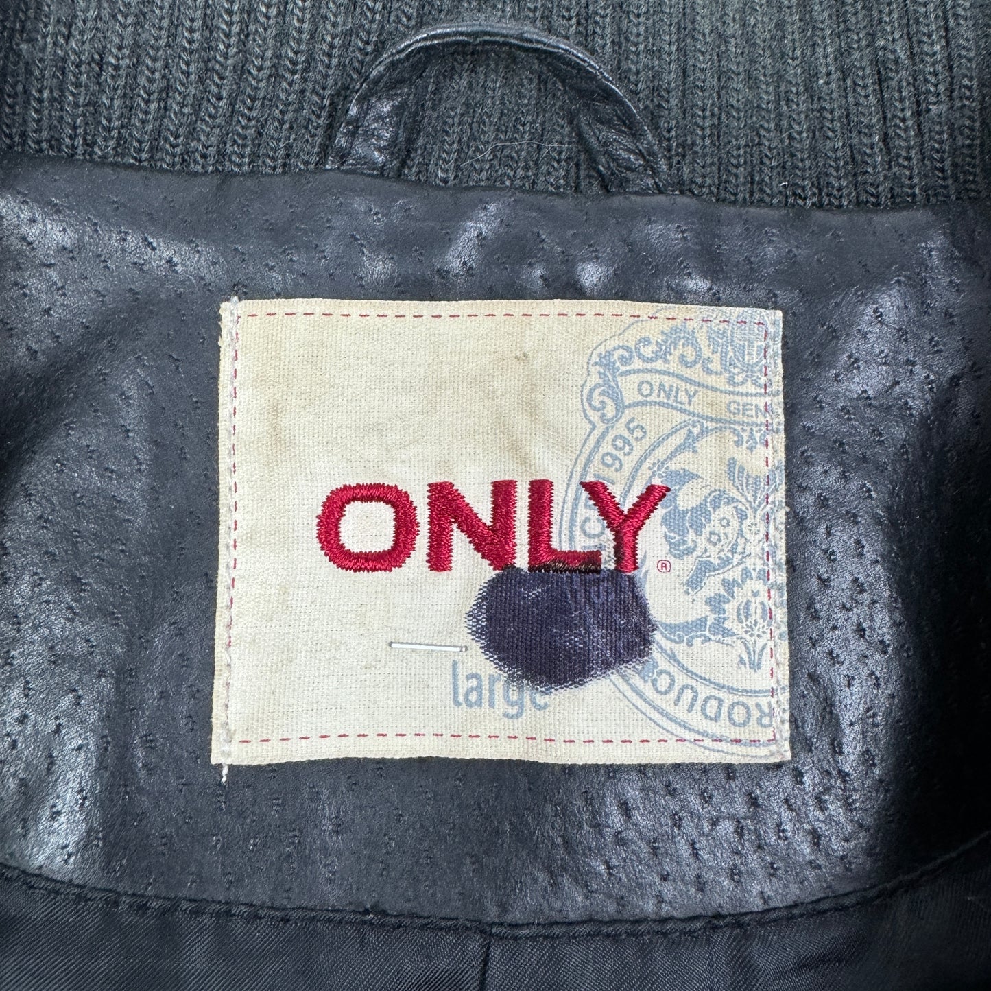 Jachetă ONLY 100% Piele Femei