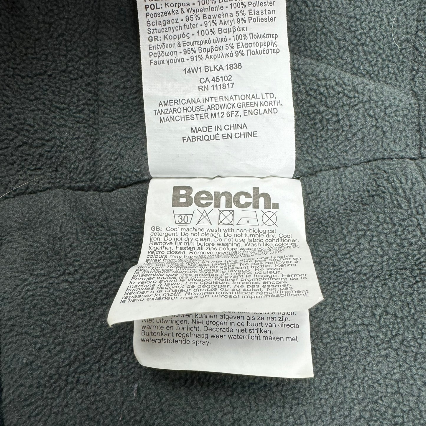Geacă Bench Femei - L
