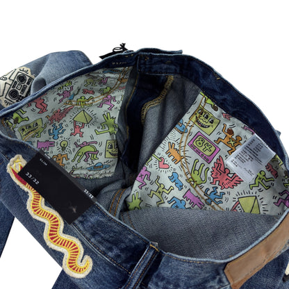 Blugi American Eagle x Keith Hani - W33/L32