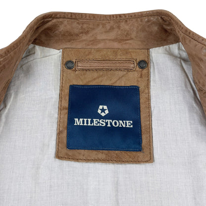 Jachetă Milestone 100% Piele - M