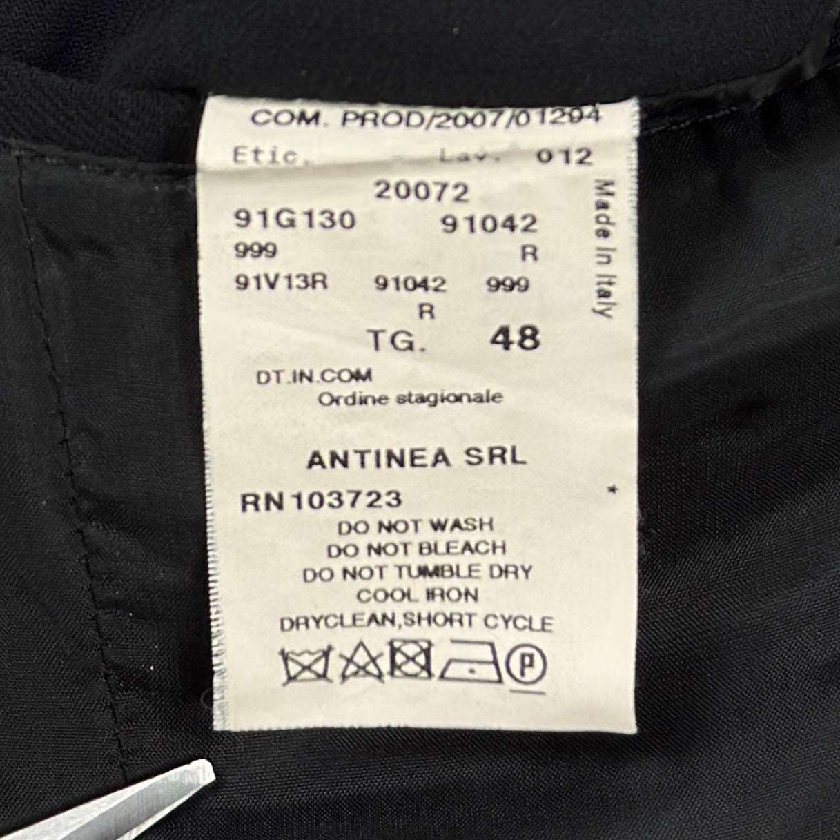 Sacou Armani 100% Lână - S/M