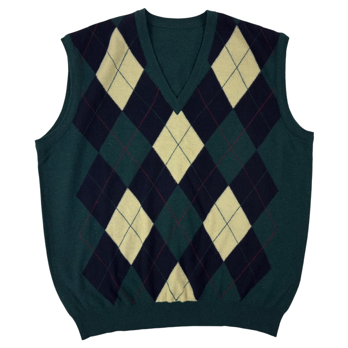 Vestă Vintage 90% Lână - L/XL