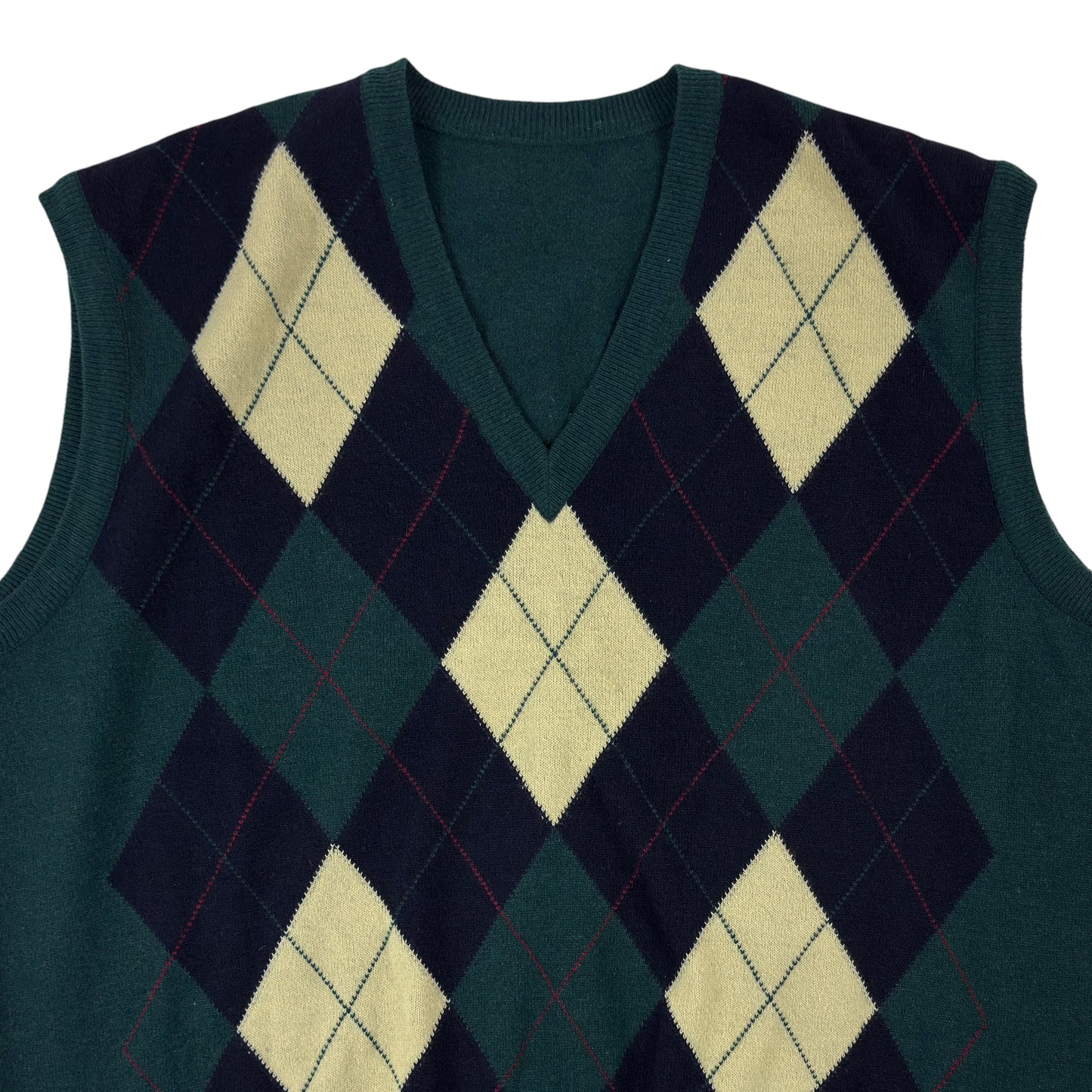 Vestă Vintage 90% Lână - L/XL