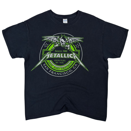Tricou Metallica Vintage Din Anul 2011 - M/L