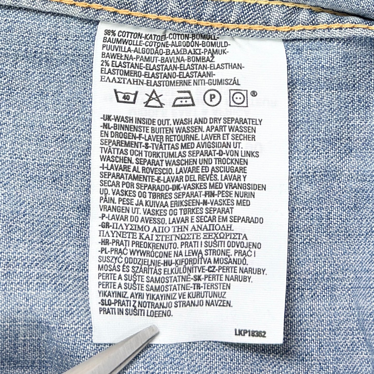 Jachetă Levi's Femei Vintage Din Anul 2001 - L