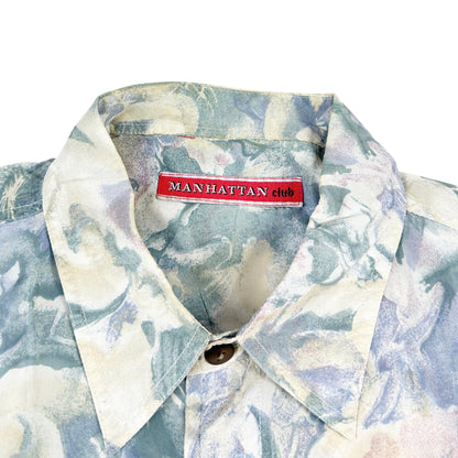 Cămașă Manhattan Vintage 100% Mătase - L/XL