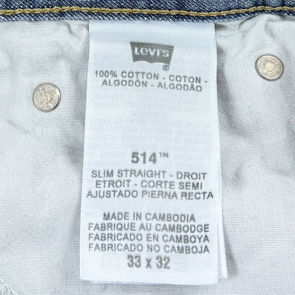 Blugi Levi's 514 Vintage - W32/L32