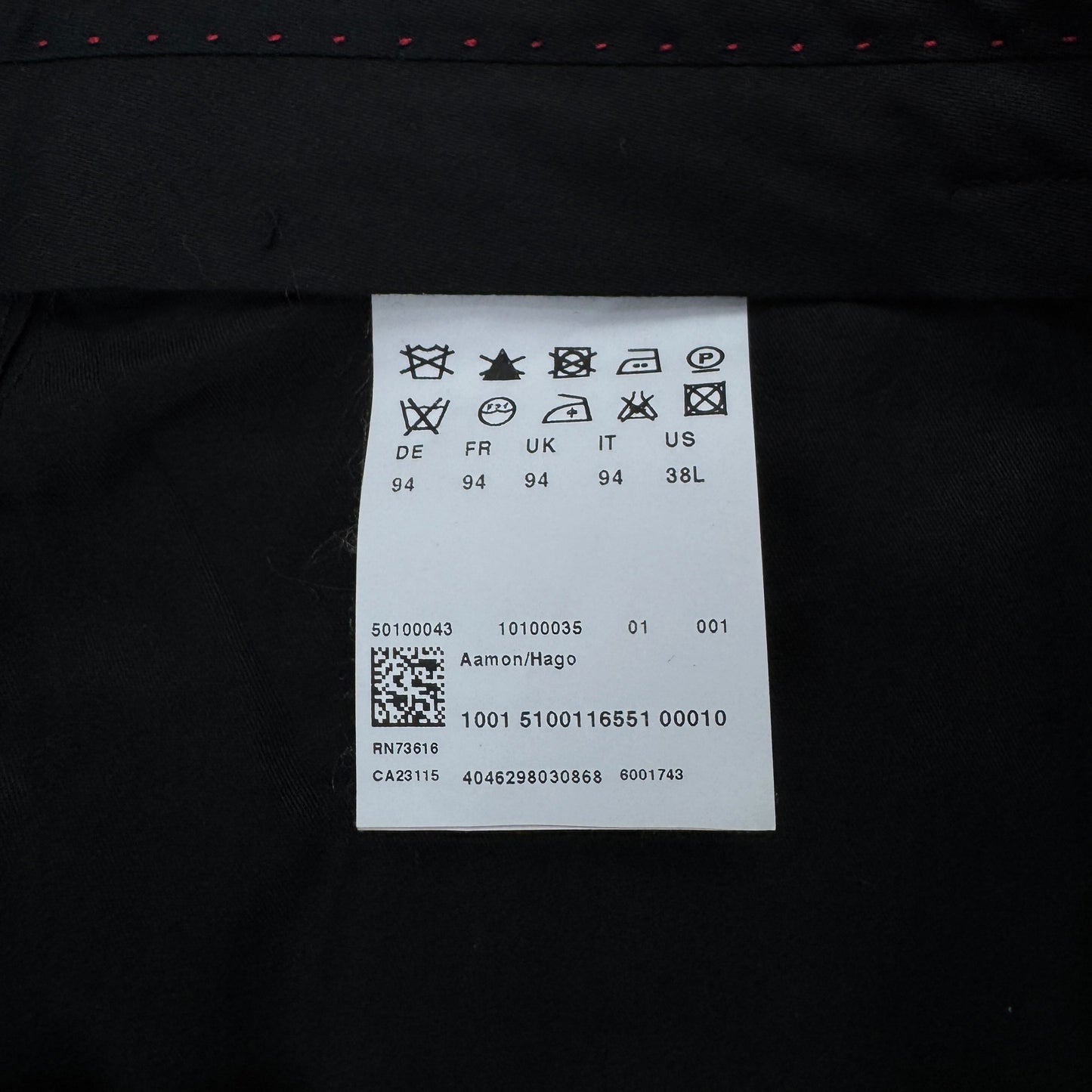 Pantaloni Hugo Boss 98% Lână - W32/L34