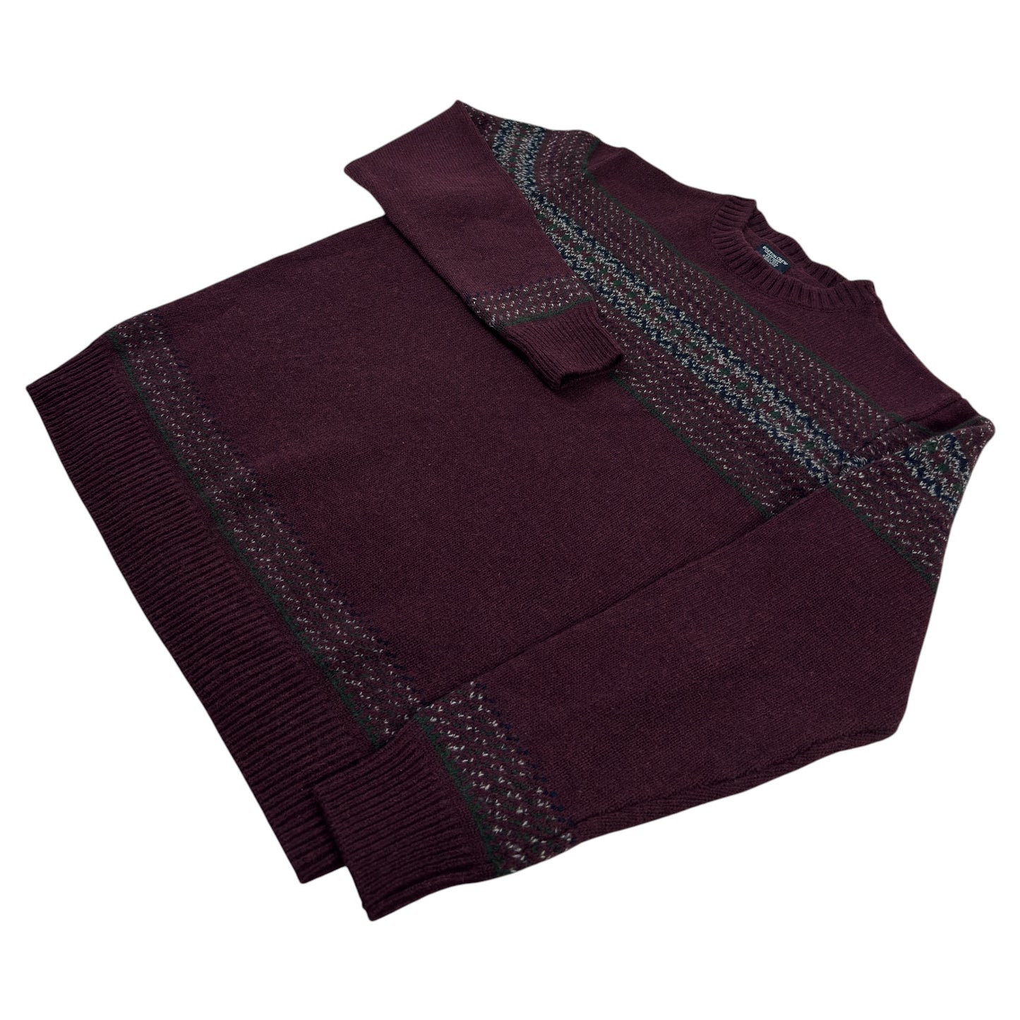 Pulover Boston Crew 80% Lână - M