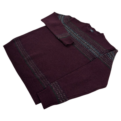 Pulover Boston Crew 80% Lână - M