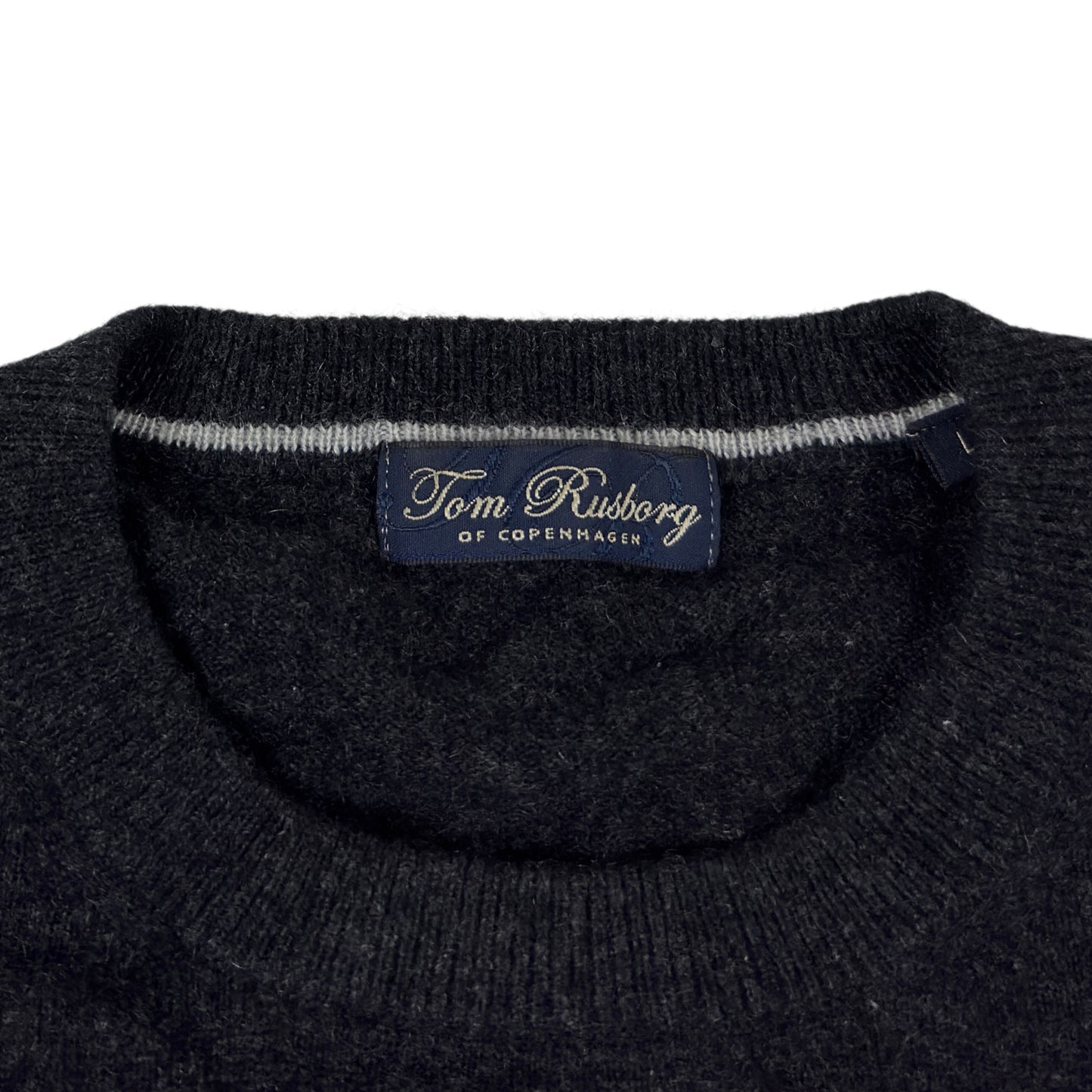Pulover Tom Rusborg 100% Caşmir - L