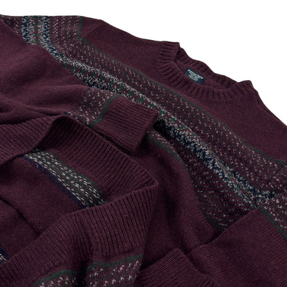 Pulover Boston Crew 80% Lână - M