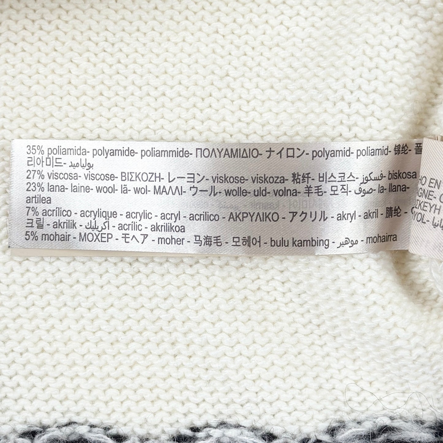 Pulover Massimo Dutti Femei 23% Lână 5% Mohair 3% Caşmir - M