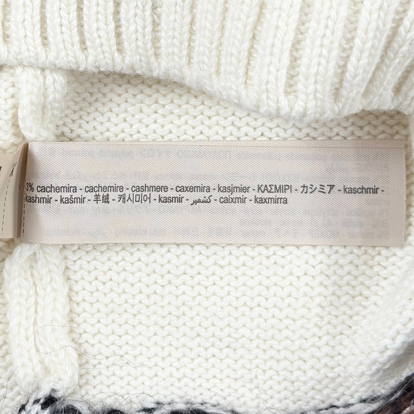 Pulover Massimo Dutti Femei 23% Lână 5% Mohair 3% Caşmir - M