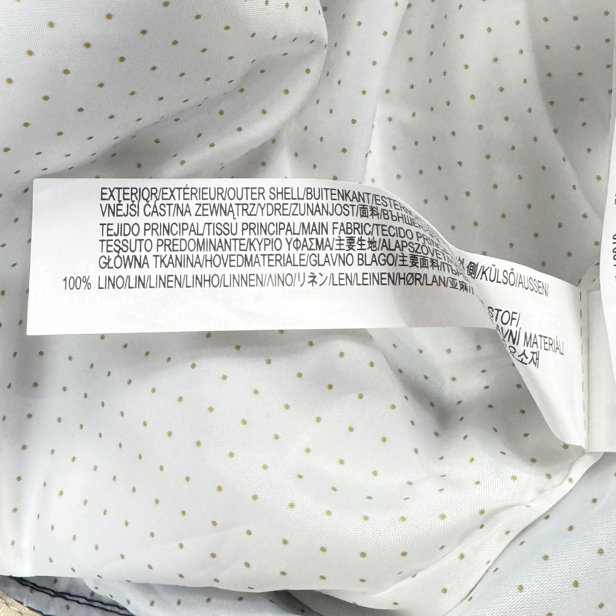 Sacou Zara 100% In - M/L