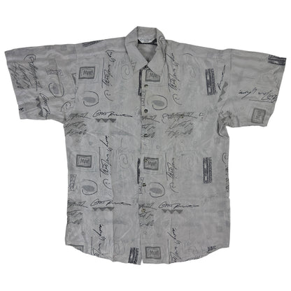 Cămașă Enrico Amati Vintage 100% Mătase - L/XL