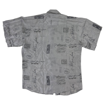 Cămașă Enrico Amati Vintage 100% Mătase - L/XL