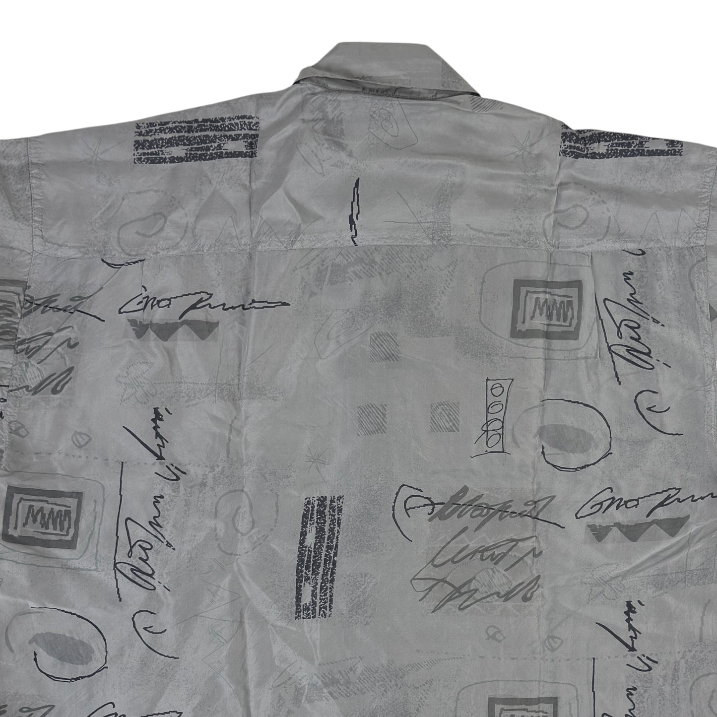 Cămașă Enrico Amati Vintage 100% Mătase - L/XL