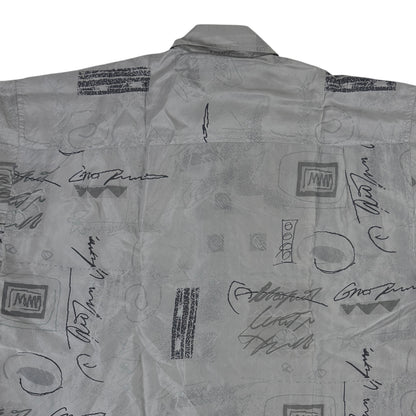 Cămașă Enrico Amati Vintage 100% Mătase - L/XL
