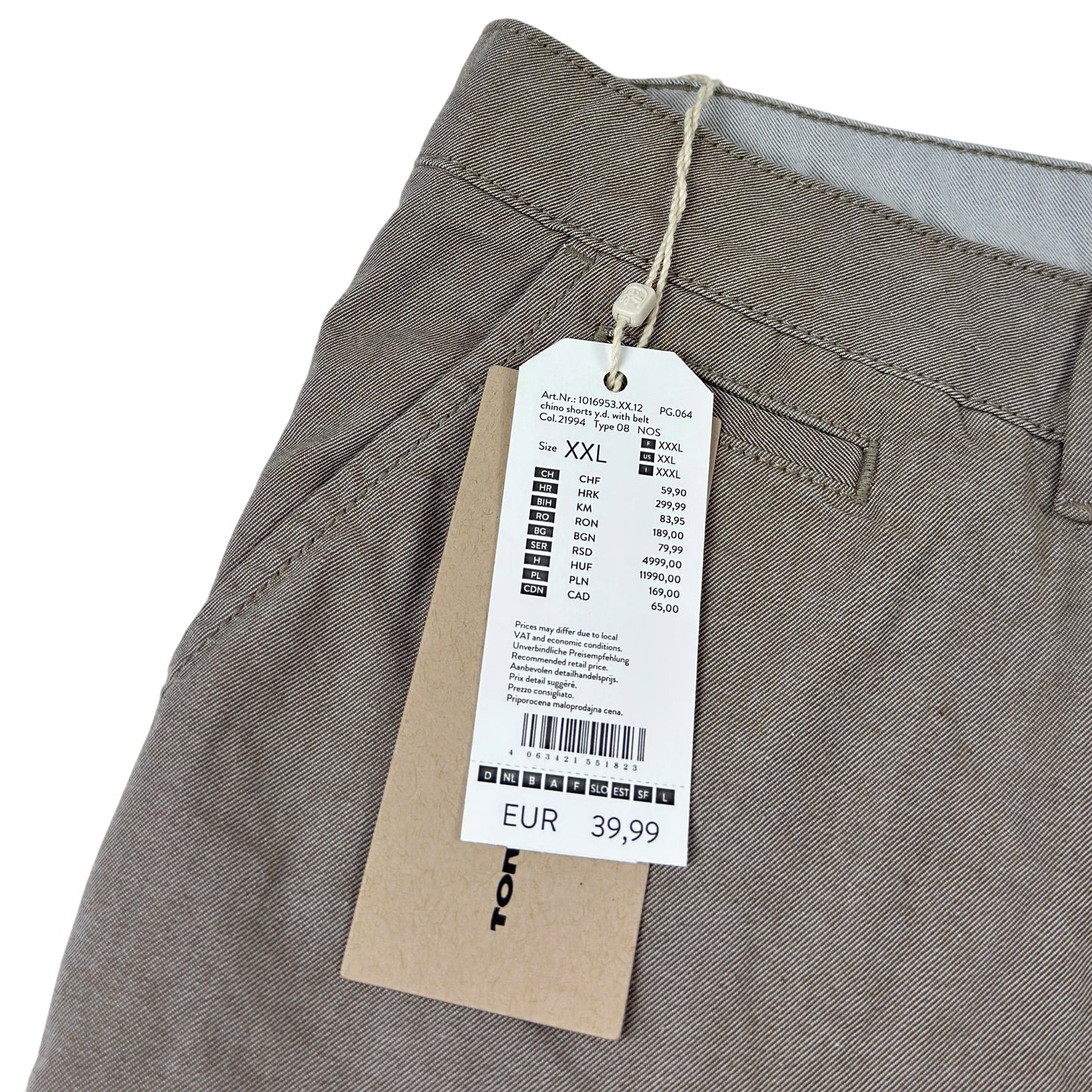 Pantaloni Scurți Tom Tailor - XXL