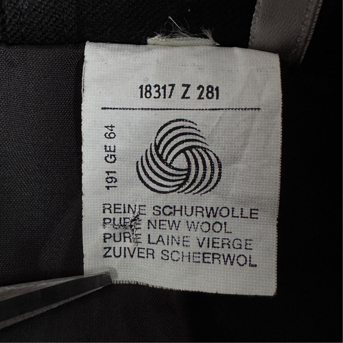 Fustă HMC Vintage Femei 100% Lână - XL