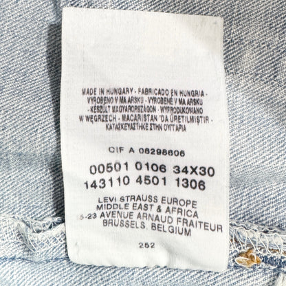 Blugi Levi's 501 Vintage Din Anul 2006 - W32/L30