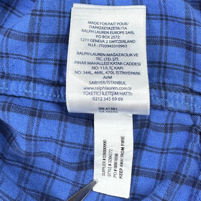 Cămașă Flannel Ralph Lauren Băieti Copii - M (10-12 ani)