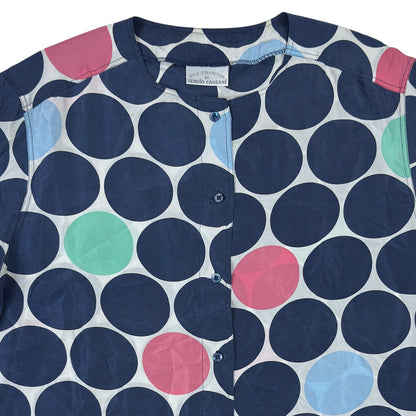 Cămașă Sergio Cassani Vintage 100% Mătase - L/XL