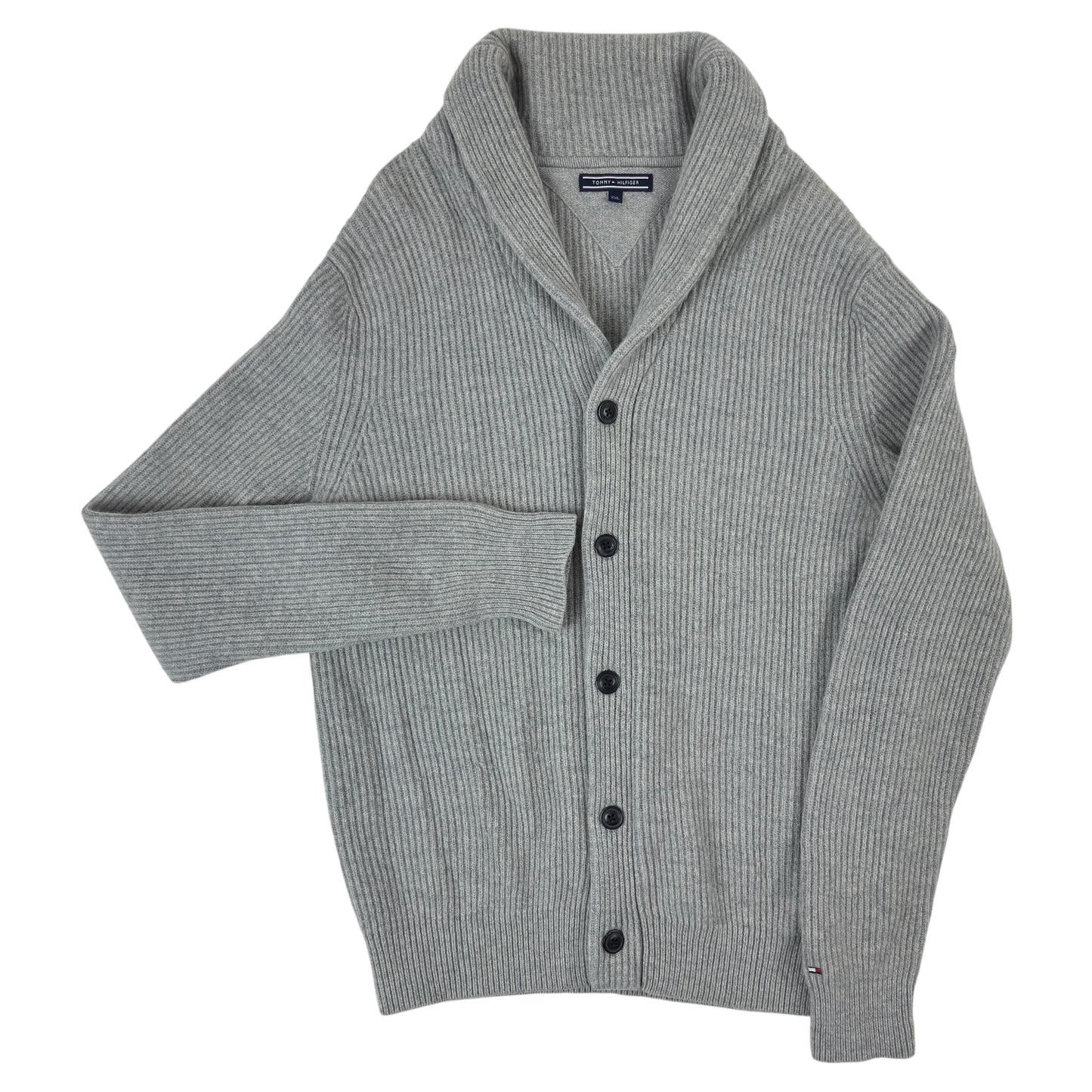 Cardigan Tommy Hilfiger 95% Lână 5% Caşmir - L/XL