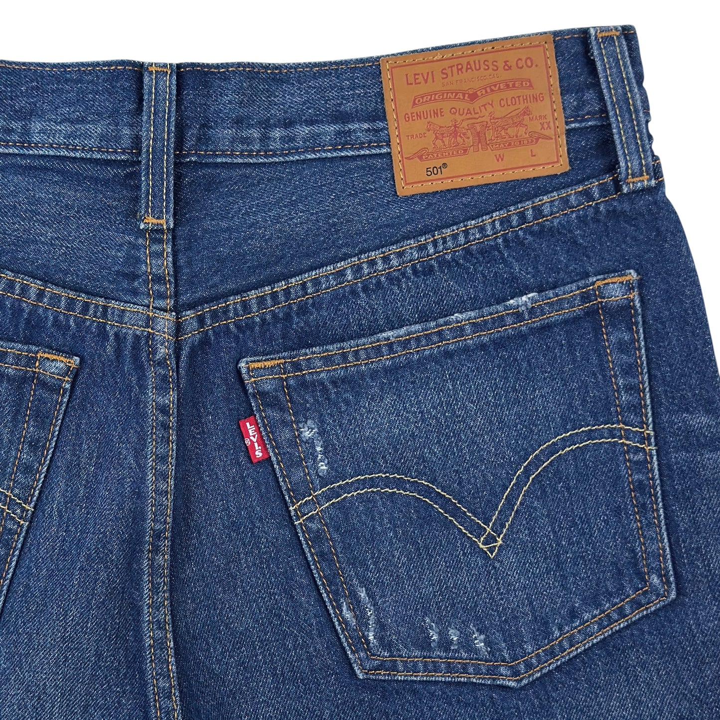 Blugi Scurți Levi's 501 Femei - W28