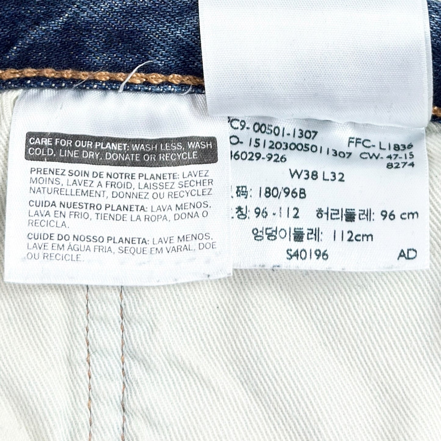 Blugi Levi's 501 - W38/L32