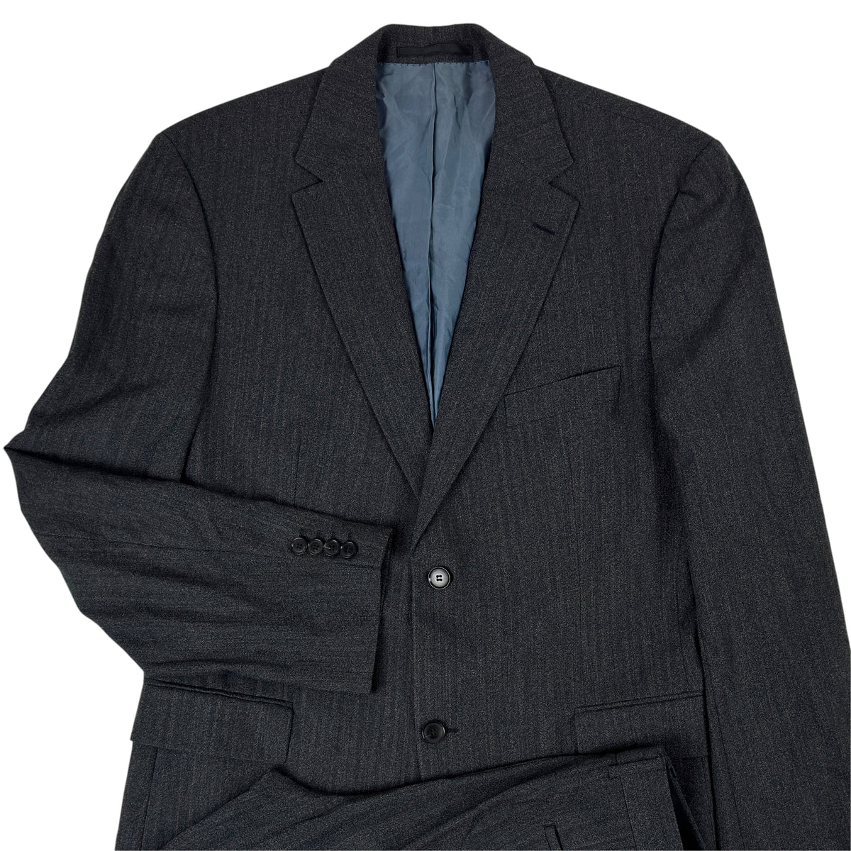 Costum Hugo Boss Vintage 100% Lână - L/XL