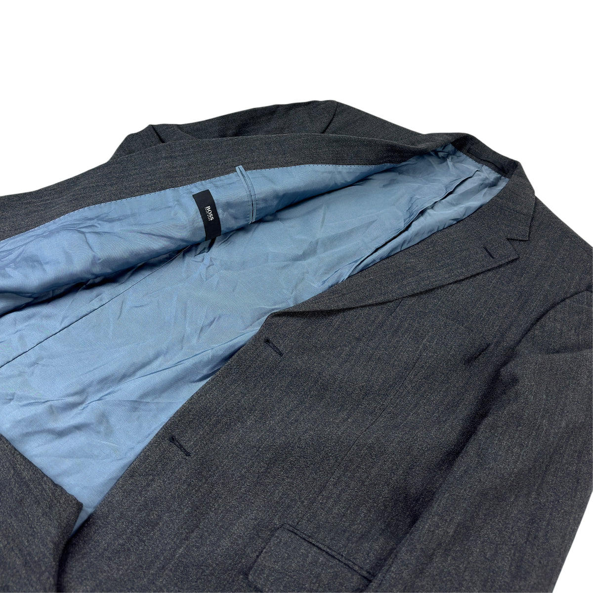 Costum Hugo Boss Vintage 100% Lână - L/XL