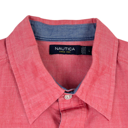 Cămașă Nautica 55% Ramie - L