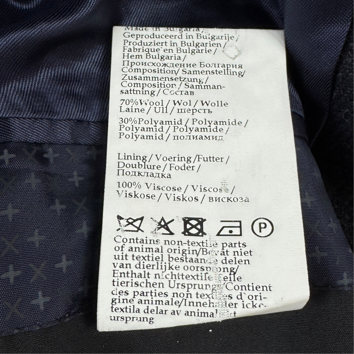Sacou Van Gils 70% Lână - M/L