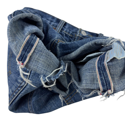 Blugi Scurți Levi's 501 Selvedge Vintage 90s Femei - W26