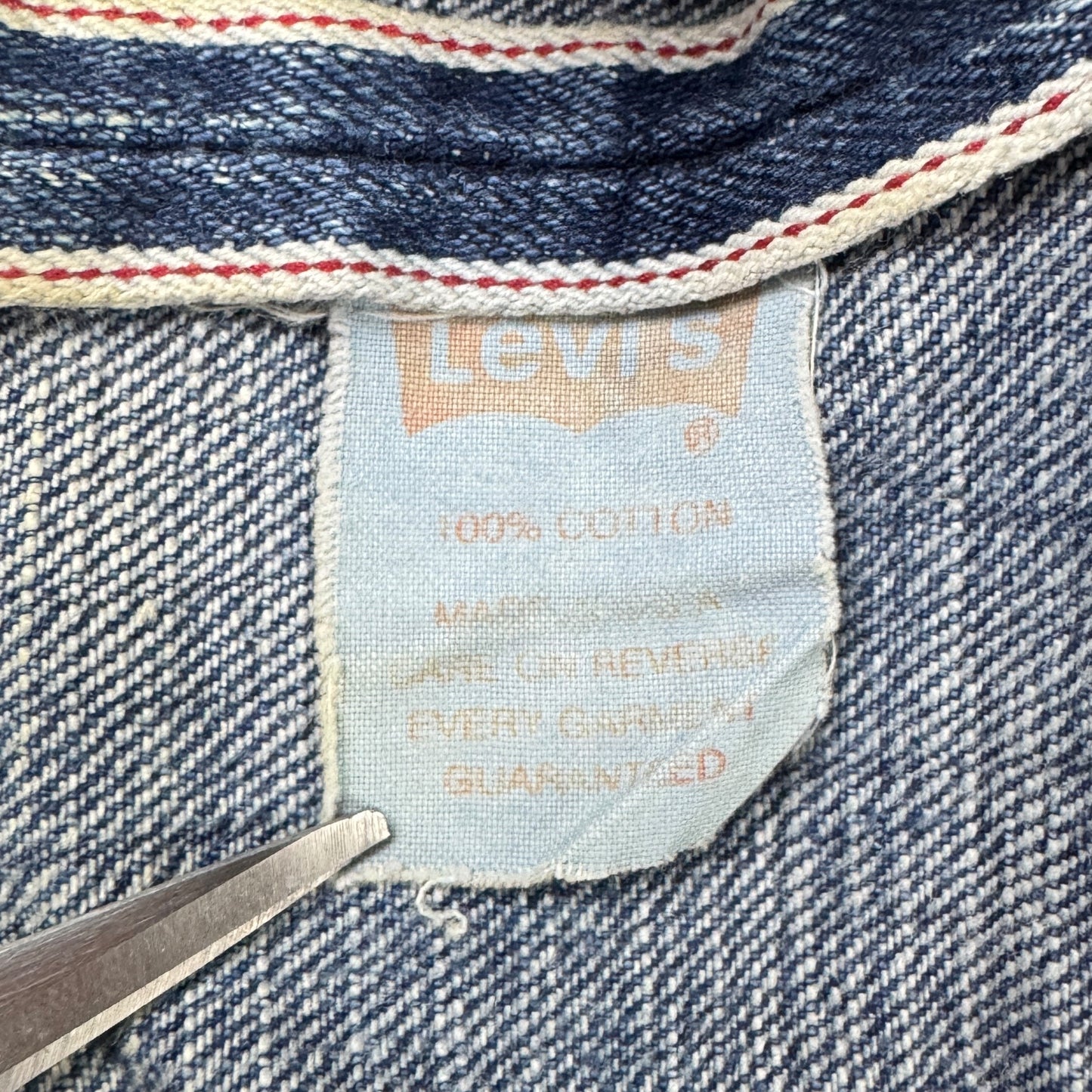 Blugi Scurți Levi's 501 Selvedge Vintage 90s Femei - W26